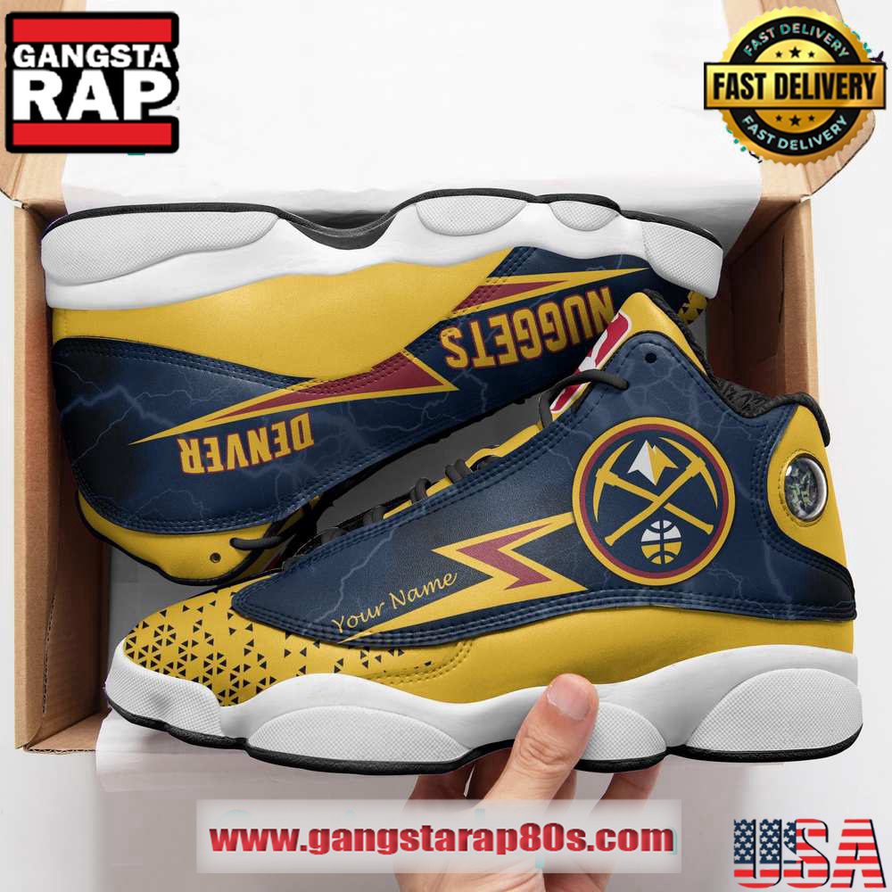 NBA Denver Nuggets Air Jordan 13 Sneakers Shoes NBA Denver Nuggets Air Jordan 13 Sneakers Shoes