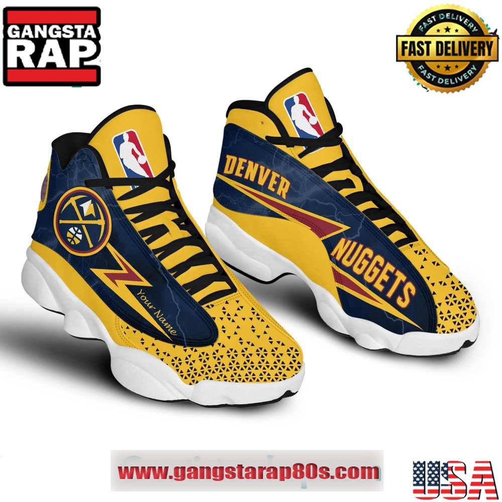 NBA Denver Nuggets Air Jordan 13 Sneakers Shoes NBA Denver Nuggets Air Jordan 13 Sneakers Shoes