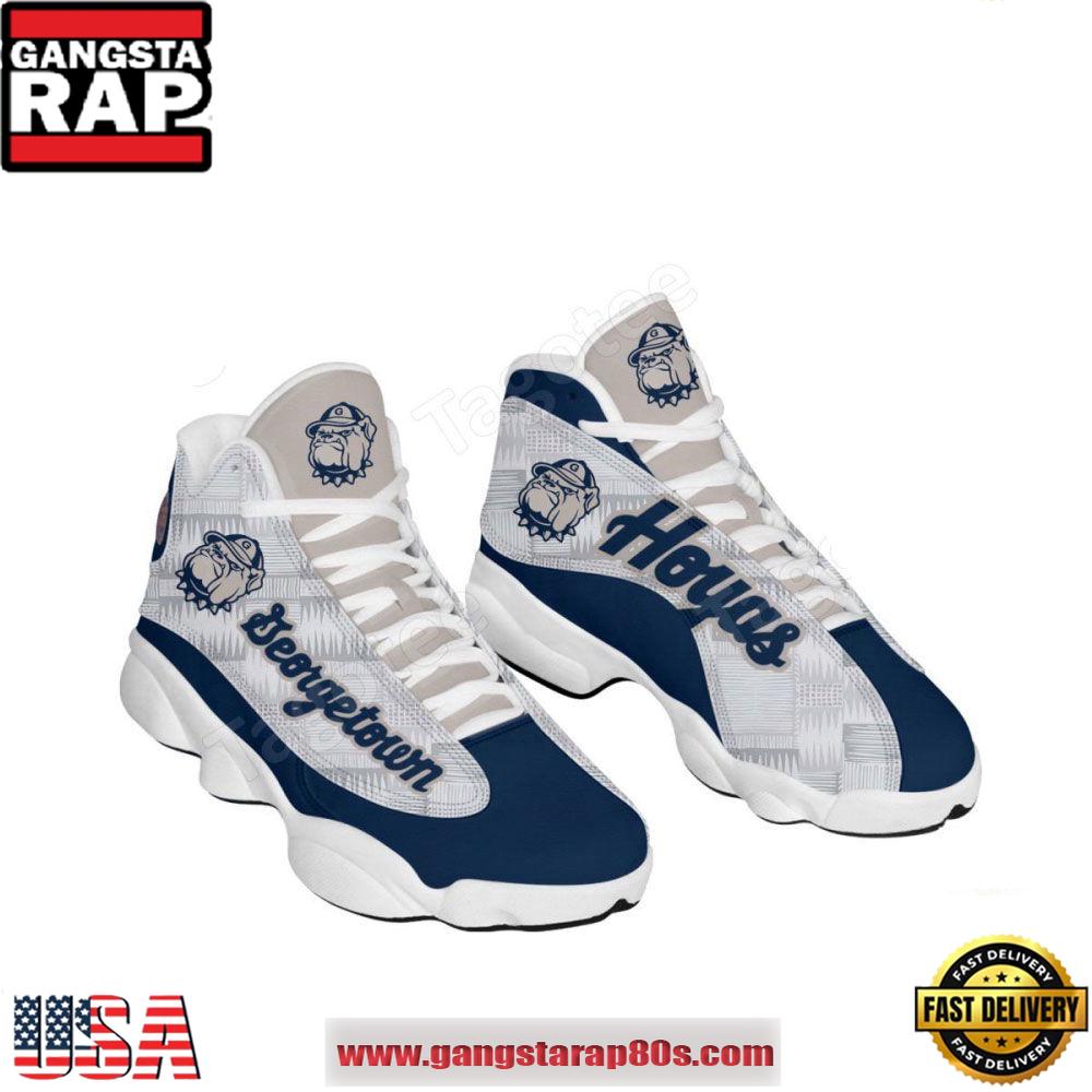NCAA Georgetown Hoyas Logo Air Jordan 13 Shoes Running Sneakers NCAA Georgetown Hoyas Logo Air Jordan 13 Shoes Running Sneakers