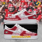 NCAA Georgia Bulldogs Air Force 1 Custom Shoes DICONIG FASHION