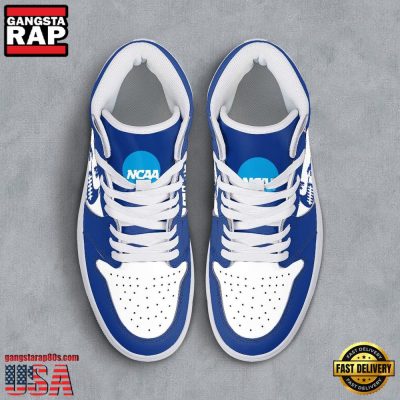 NCAA Memphis Tigers Grunge Style Custom Name Air Jordan 1 Hightop Shoes