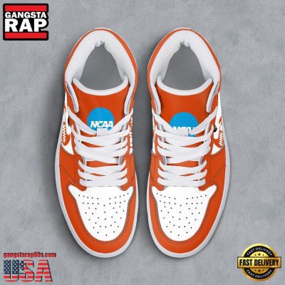 NCAA Oregon State Beavers Grunge Style Custom Name Air Jordan 1 Hightop Shoes