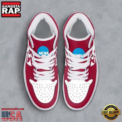 NCAA South Carolina Gamecocks Grunge Style Custom Name Air Jordan 1 Hightop Shoes