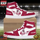 Ncaa South Carolina Gamecocks Grunge Style Custom Air Jordan 1 Shoes8444.jpg - demo10