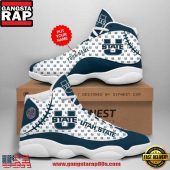 NCAA Utah State Aggies Custom Name Air Jordan 13 Shoes Running Sneakers