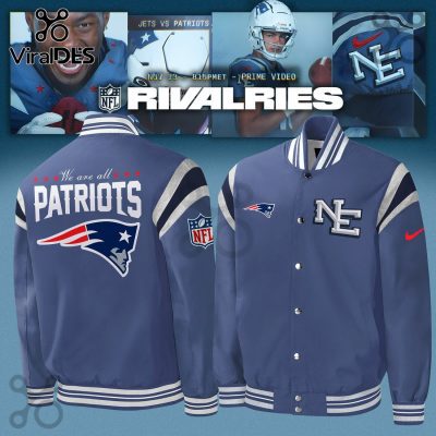New England Patriots 2025 Nor' Easter Storm Baseball Jacket