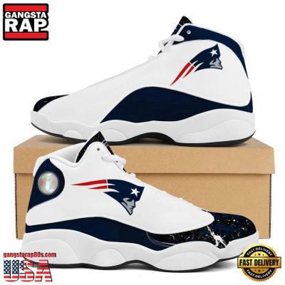 New England Patriots NFL Air Jordan 13 Shoes