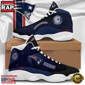 NFL New England Patriots New Design Air Jordan 13 Running Sneakers Shoes
