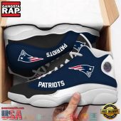 New England Patriots NFL Big Logo Football Team 5 Air Jordan 13 Sneakers Shoes Shoes