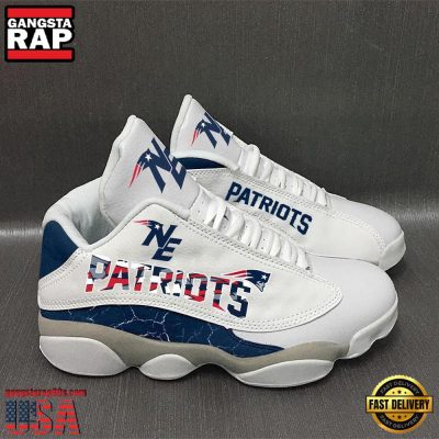 New England Patriots NFL Ver 1 Air Jordan 13 Sneakers Shoes