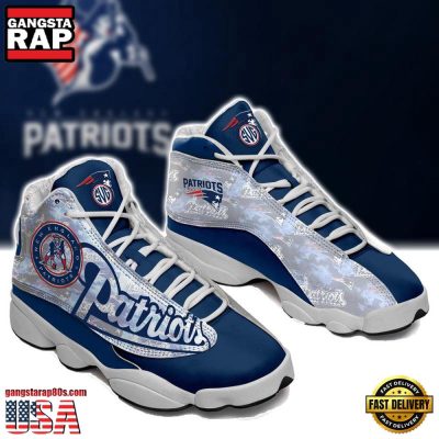 New England Patriots NFL Ver 2 Air Jordan 13 Sneakers Shoes