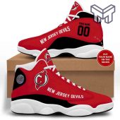 New Jersey Devils Air Jordan 13nhl Retro White Black J13 Shoes Custom Shoes 1.jpg - demo10