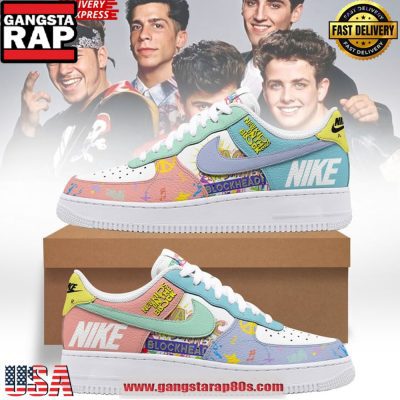 New Kids On The Block Limited Edition Air Force 1 Sneakers Shoes