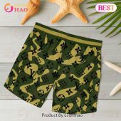 New Louis Vuitton Green Color Hawaiian Shirt Beach Shorts 5 Fkjua.jpg - demo10