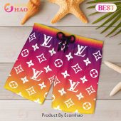 New Louis Vuitton Mickey Mouse Hawaiian Shirt & Beach Shorts Stunning - demo10