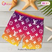 New Louis Vuitton Mickey Mouse Hawaiian Shirt & Beach Shorts Long Time - demo10