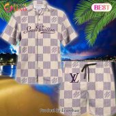 New Louis Vuitton Paris Hot Summer 2023 Hawaiian Shirt Beach Shorts 1 6f0tr.jpg - demo10