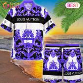 New Louis Vuitton Printing Pattern Hawaiian Shirt Beach Shorts 1 Lpf3p.jpg - demo10
