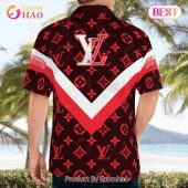New Louis Vuitton Red Color Trending 2023 Hawaiian Shirt Beach Shorts 3 Ic9gm.jpg - demo10