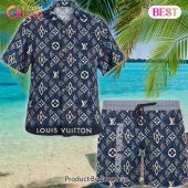 New Louis Vuitton Since 1854 Hawaiian Shirt Beach Shorts 1 Yzgf5.jpg - demo10