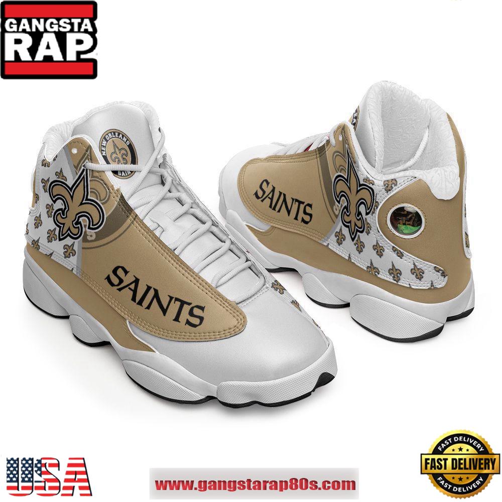 New Orleans Saints Edition Air Jordan 13 Sneakers Shoes New Orleans Saints Edition Air Jordan 13 Sneakers Shoes