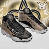 New Orleans Saints Nfl Big Logo Football Team White Black J13 Shoes Type01.jpg - demo10