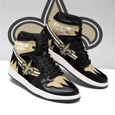 NFL New Orleans Saints Football Air Jordan Sneaker Boots Shoes