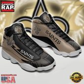 New Orleans Saints NFL Ver 2 Air Jordan 13 Sneakers Shoes