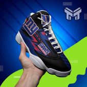 New York Giants Air Jordan 13nfl White Black J13 Shoes 1.jpg - demo10