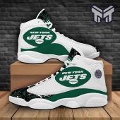 New York Jets Air Jordan 13fans Sport Shoes Nfl Big Logo 6 White Black J13 Shoes 1.jpg - demo10
