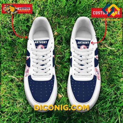 New York Yankees Custom Shoes MLB Air Force 1 DICONIG FASHION