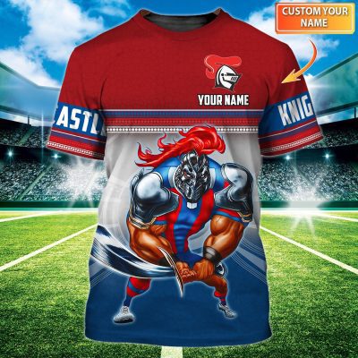 Newcastle Knights Novocastrians NRL Personalized Name 3D Tshirt