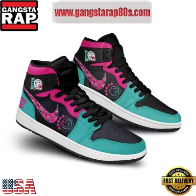 Blink-182 Fan Dark Version Air Jordan 1 Sneakers Shoes