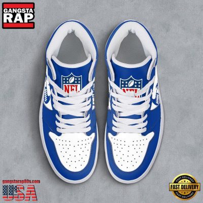 NFL Buffalo Bills Grunge Style Custom Name Air Jordan 1 Running Sneakers Shoes