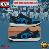 Carolina Panthers Personalized Air Jordan 1 Sneakers Shoes