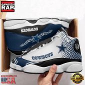 NFL Dalas Cowboys Football Team Blue Air Jordan 13 Sneakers Shoes Shoes