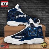 NFL Dallas Cowboys Skull Air Jordan 13 Shoes