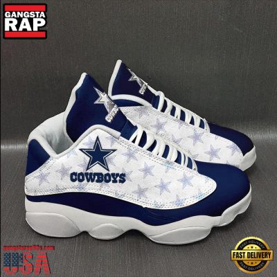 NFL Dallas Cowboys Team Air Jordan 13 Sneakers Shoes Shoes