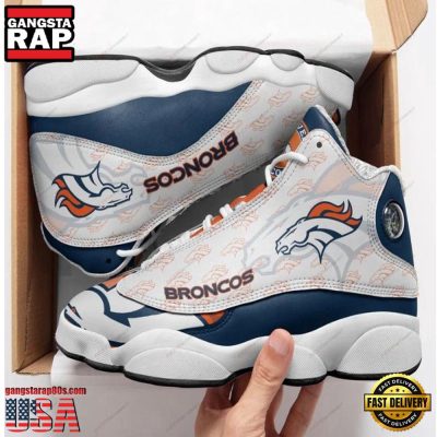 NFL Denver Broncos Air Jordan 13 Sneakers Shoes Shoes