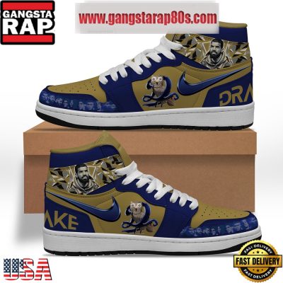 Drake Star Fan Air Jordan 1 Sneakers Shoes