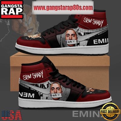 Eminem Slim Shady Air Jordan 1 Sneakers Shoes