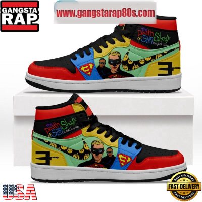 Eminem Without Me Slim Shady Ronin Dr. Dre Fan Air Jordan 1 Sneakers Shoes