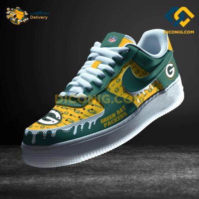 NFL Green Bay Packers Air Force 1 Custom Shoes DICONIG FASHION