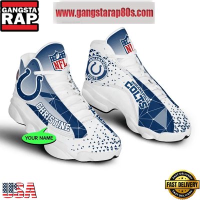 NFL Indianapolis Colts Personalized Air Jordan 13 Sport Shoes