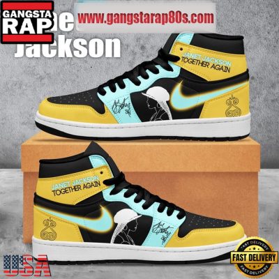 Janet Jackson Together Again Air Jordan 1 Sneakers Shoes