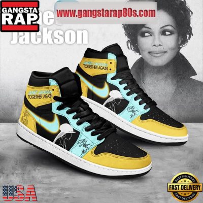 Janet Jackson Together Again Air Jordan 1 Sneakers Shoes