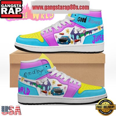 Juice WRLD Goodbye Air Jordan 1 Sneakers Shoes Sneaker