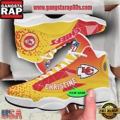 Nfl Kansas City Chiefs Personalized Air Jordan 13 Sport Shoes8498.jpg - demo10