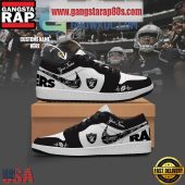 Las Vegas Raiders Personalized Air Jordan 1 Sneakers Shoes