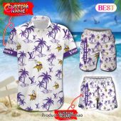 NFL Minnesota Vikings Louis Vuitton Logo Pattern Hawaiian Shirt & Shorts